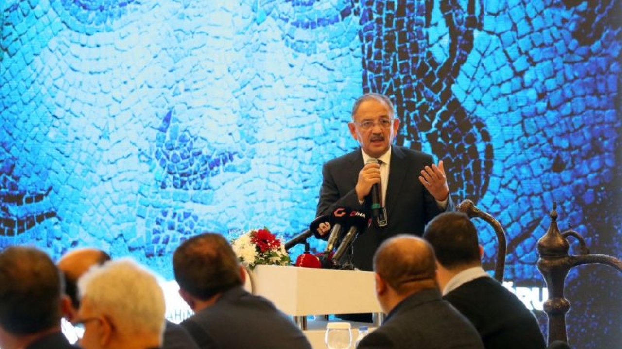 AK Parti'li Özhaseki, Gaziantep'te Yerel Yönetimler Başkanlığı İstişare Toplantısı'nda konuştu: "Yeni model belediyecilik anlayışı çıktı. Adı ise 'algı belediyeciliği'