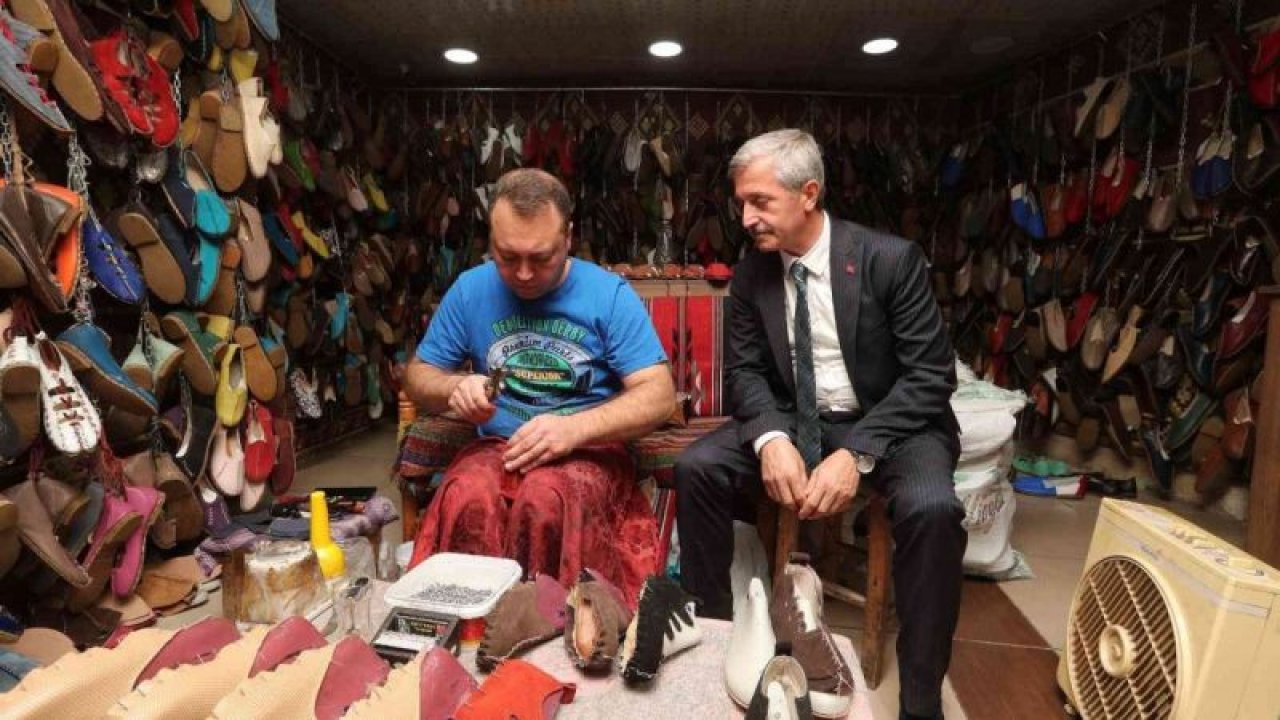 Başkan Tahmazoğlu, esnafla bir arada