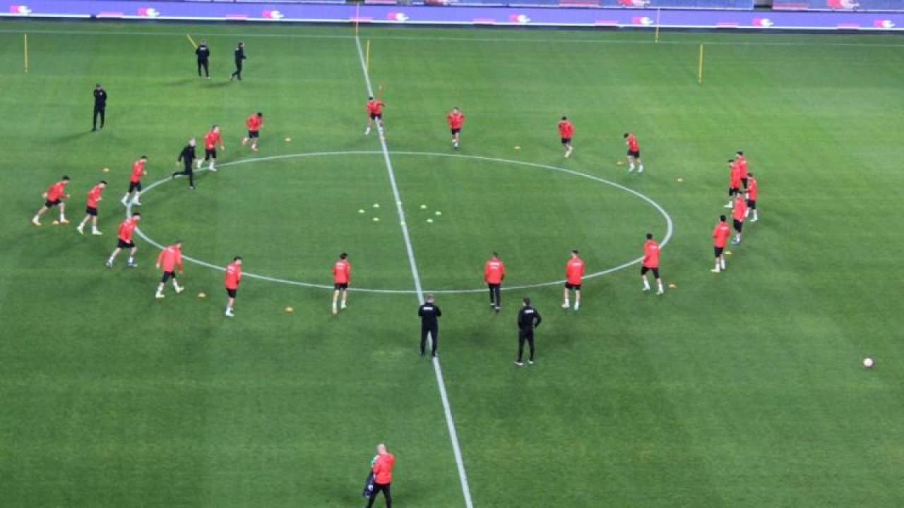 Türkiye A Milli takımı Çekya'yı Gaziantep'te ağırlıyor