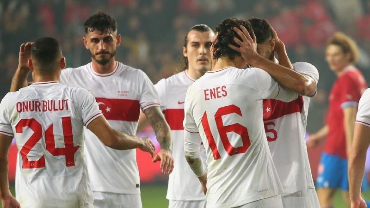 Tebrikler bizim çocuklar! Türkiye 2 Çekya 1