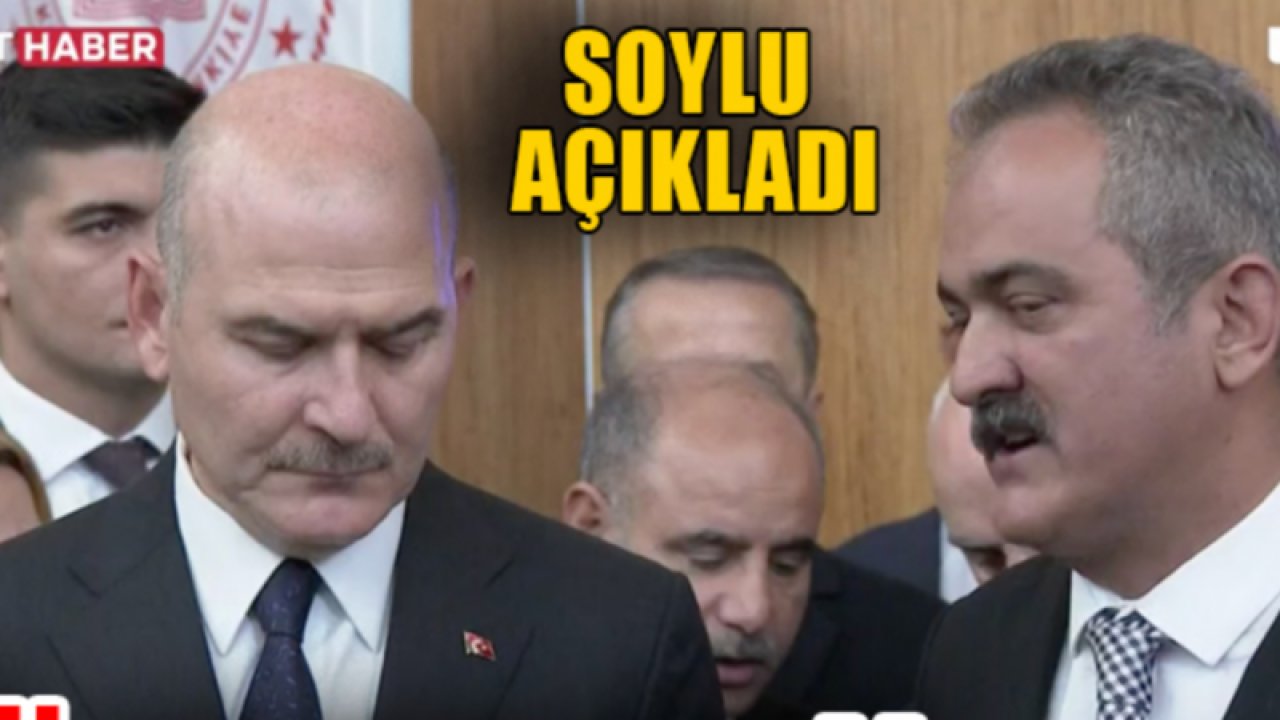 Gaziantep'in Karkamış ilçesine yapılan roketli saldırıyla ilgili İçişleri Bakanı Soylu ve Milli Eğitim Bakanı  Özer açıklamada bulundu