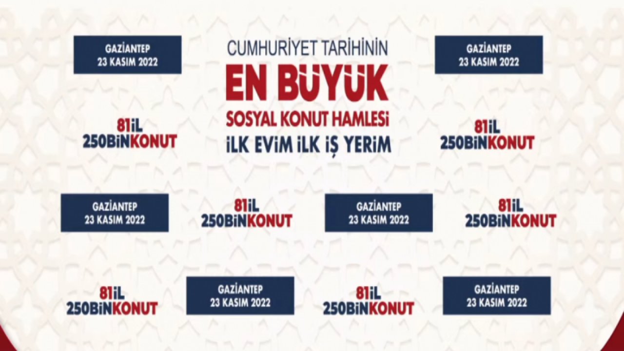 CANLI İZLE: Gaziantep ŞEHİTKAMİL İLÇESİ  2. Tur TOKİ KURA ÇEKİLİŞİ CANLI YAYIN...