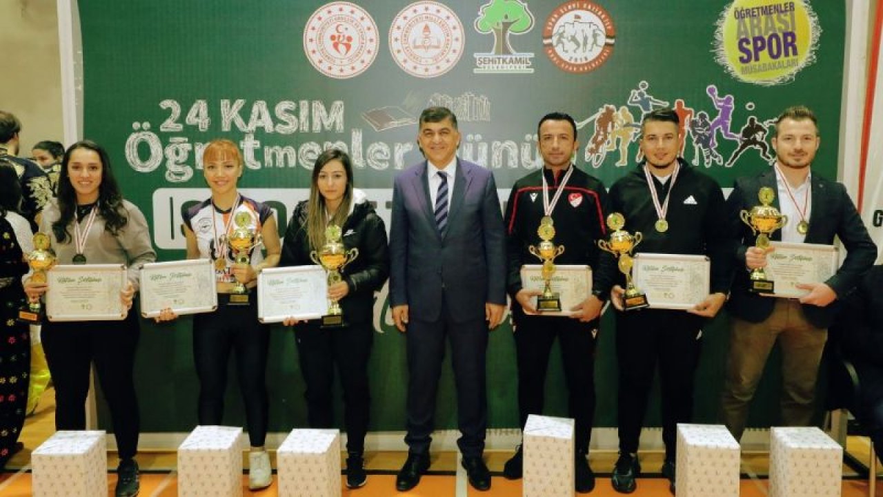 Şehitkamil'in şampiyon öğretmenleri