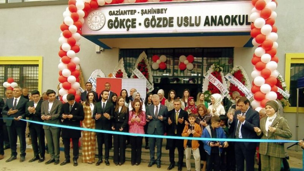 Hayırsever Uslu ailesinden Anaokulu