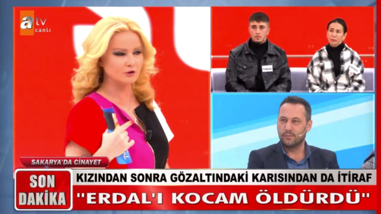 Müge Anlı Cinayeti Canlı Yayında Ortaya Çıkardı! Ersin Koç'un eşi Leyla Koç da jandarmadaki sorgusunda bir itirafta bulundu.  "Erdal Sakız Elimi tuttu, öpmeye çalıştı, kocam tüfekle vurdu"