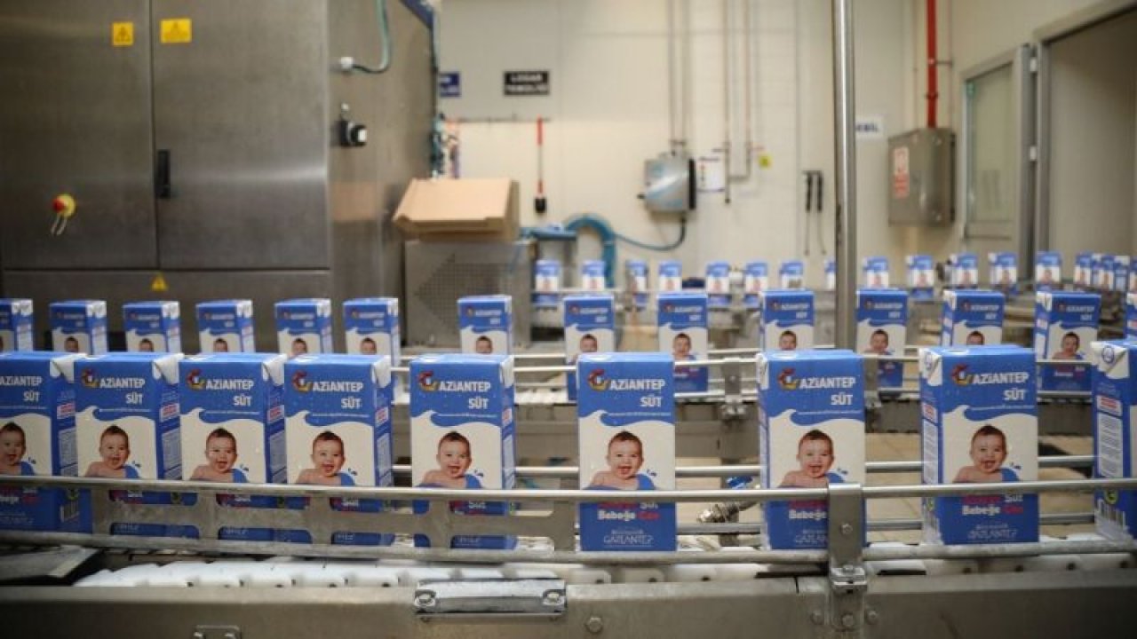 Gaziantep Büyükşehir Belesiyesi 95 bin anne adayına 4 milyon litreyi aşkın süt dağıttı
