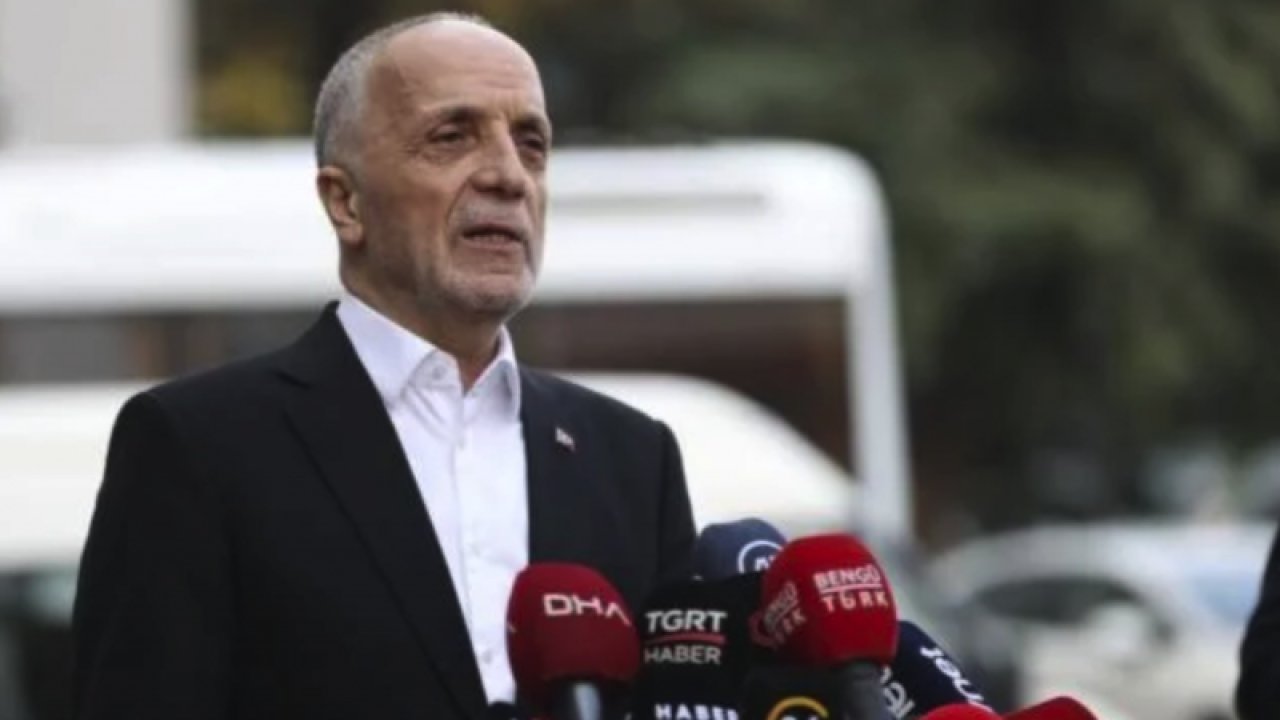 Asgari Ücrette Kırmızı Çizgi 7 bin 785 lira... TÜRK-İŞ Başkanı Ergün Atalay: "Kırmızı çizgi bu onun üzerine çıkmak gerekiyor" dedi.