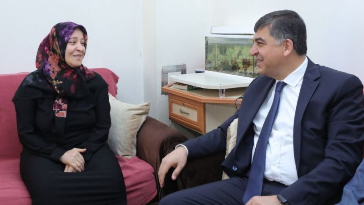 Başkan Fadıloğlu’ndan önce tekerlekli sandalye sonra da ziyaret sürprizi