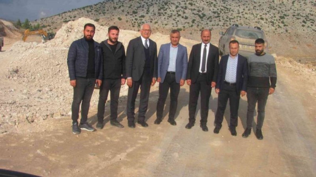 Çatboğazı Baraj yolu çalışmaları sürüyor... Video Haber