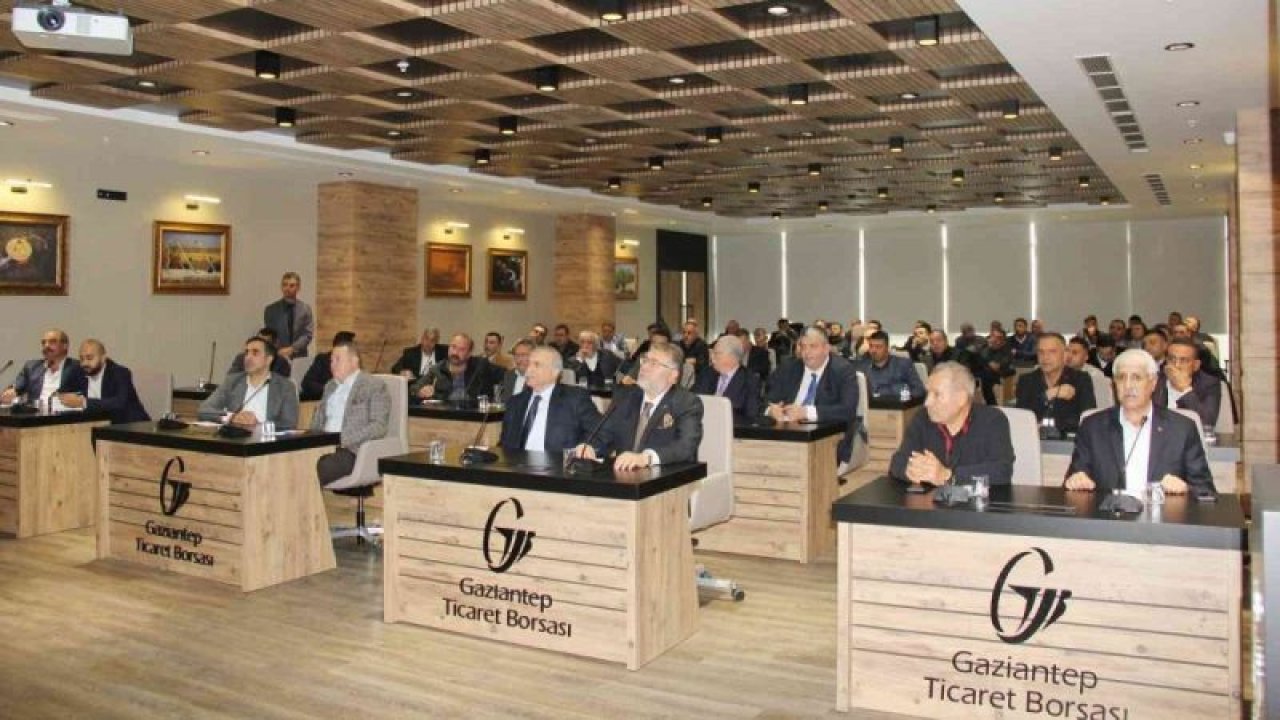 Gaziantep’in iki önemli değeri Antep Fıstığı ve Antep Baklavası İçin Gaziantep'te Toplanıldı! Antep Fıstığı ve Baklavasının geleceği ve yapılan fahiş zamların nasıl engelleneceği konuşuldu