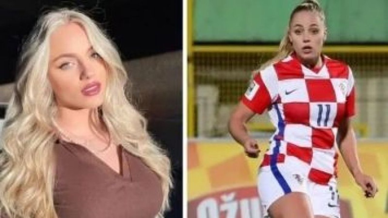 SEKSİ FUTBOLCU POZLARIYLA Nefes Kesti! Ana Maria Markovic: Futbolumla konuşulmak istiyorum