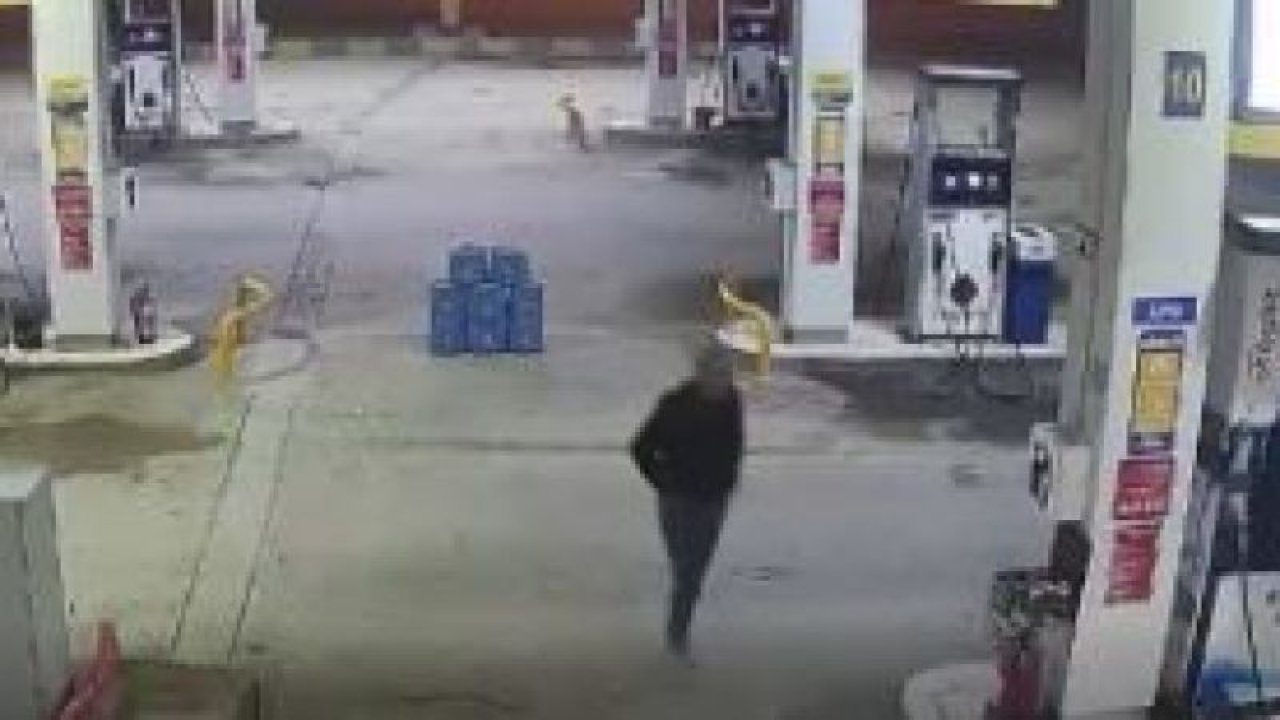 Gaziantep'te Akaryakıt istasyonlarına dadanan hırsızlar yakalandı... İŞTE HIRSIZLARIN AKARYAKIT İSTASYONLARINI SOYMA ANLARI!