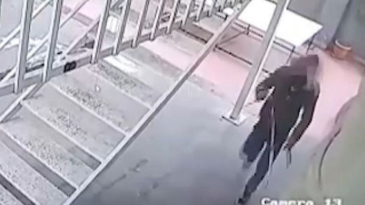 Gazianetp'te Okuldan hırsızlık yapan şüpheli tutuklandı