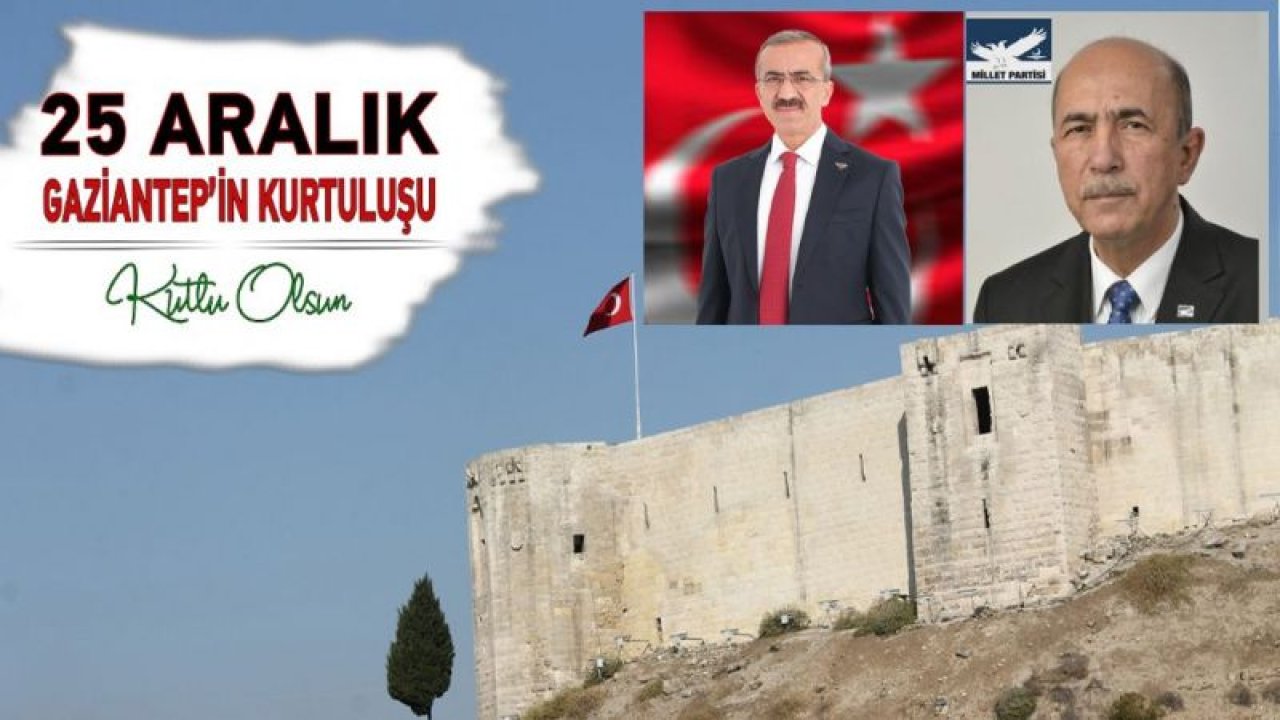 Millet Partisi Gaziantep’te kurtuluş şenlikleri düzenliyor