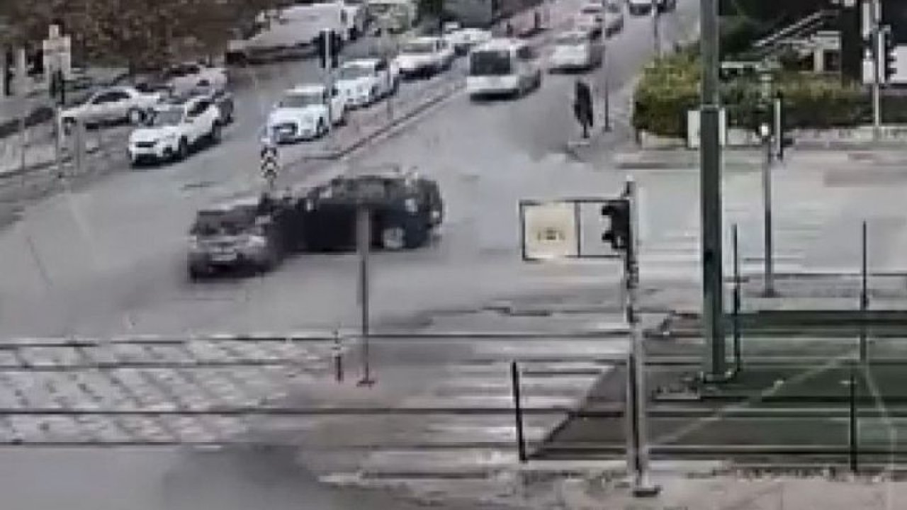 Gaziantep’teki feci trafik kazalarına ait görüntüler kameralara yansıdı