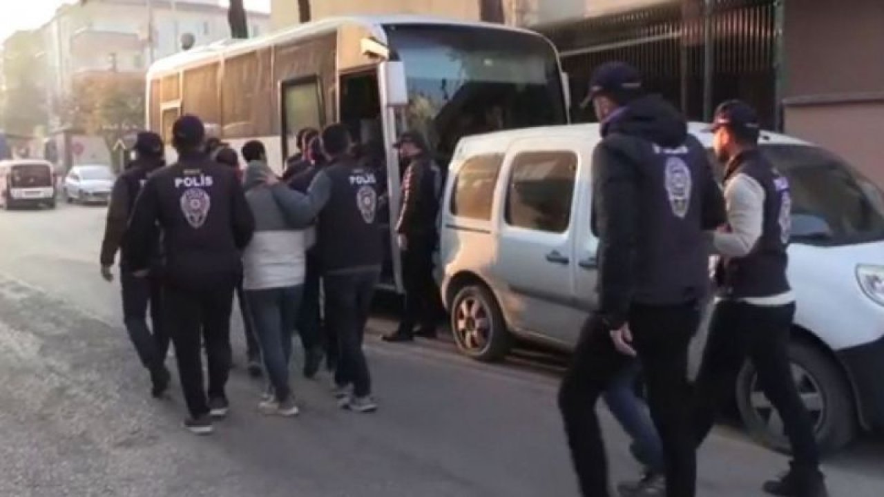 Gaziantep'te internet üzerinden kupon kazandınız vaadiyle vatandaşları 5 milyon TL dolandıran 10 şüpheli yakalandı