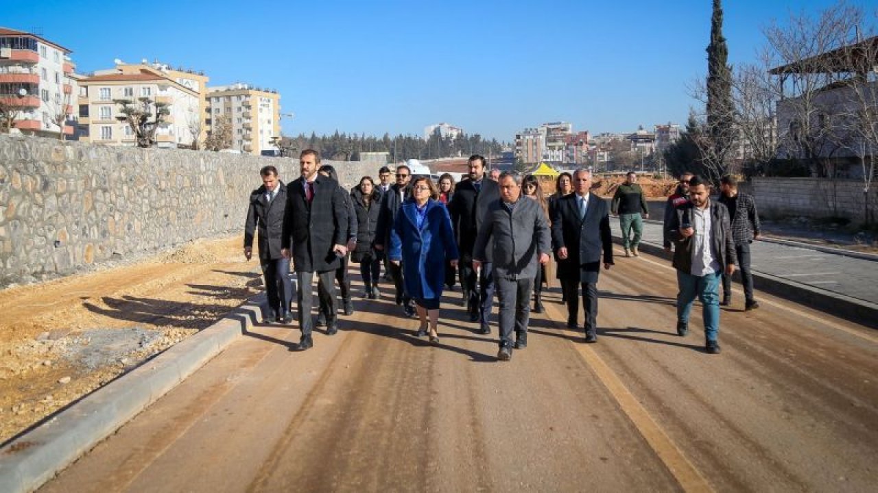 Gaziray tünelinin üstündeki alanı yeşile çevirecek park çalışması hızla devam ediyor