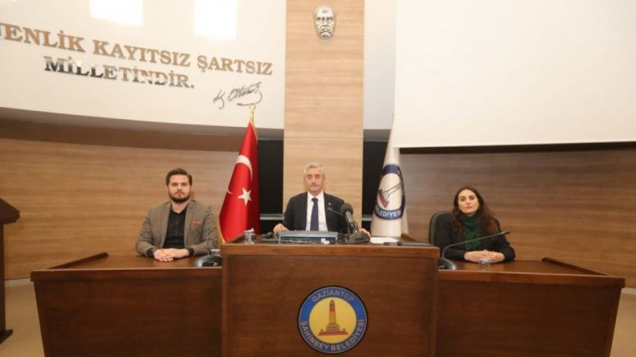 Şahinbey’de yeni yılın ilk meclis toplantısı yapıldı