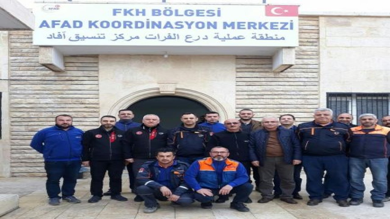 AFAD Başkan Yardımcısı Palakoğlu Kilis'te
