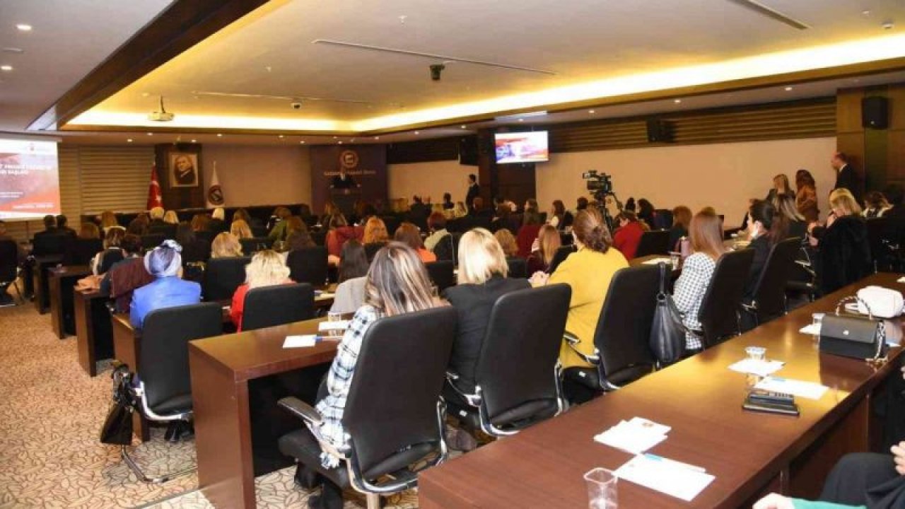 Gaziantep'ten Türkiye'ye Örnek Proje... Gaziantep Sanayisi'nde Kadın Eli Projesi’nin lansmanı GSO’da yapıldı