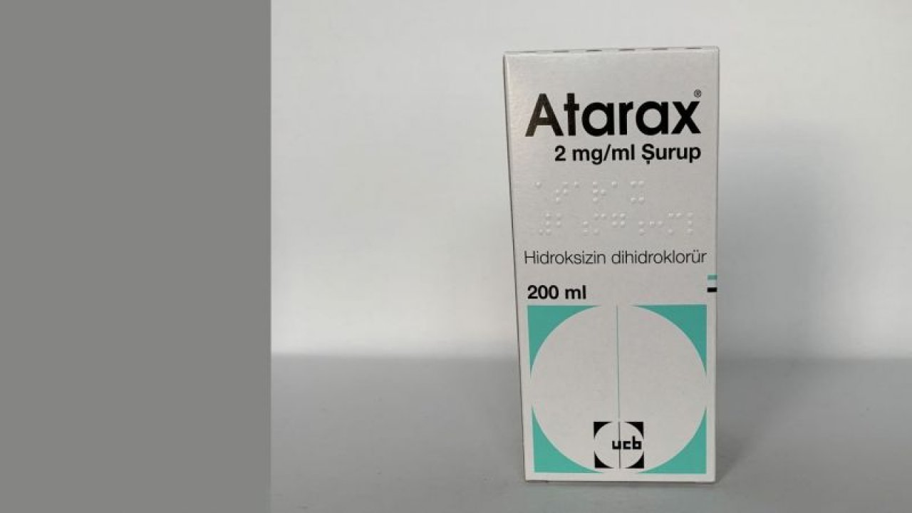 Atarax Şurup Ne İşe Yarar, Nasıl Kullanılır? Fiyatı 2023