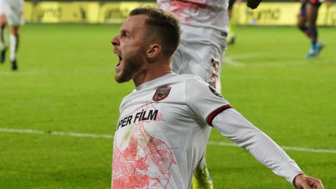 Gaziantep FK’da Maxim 100. Maçını golle süsledi