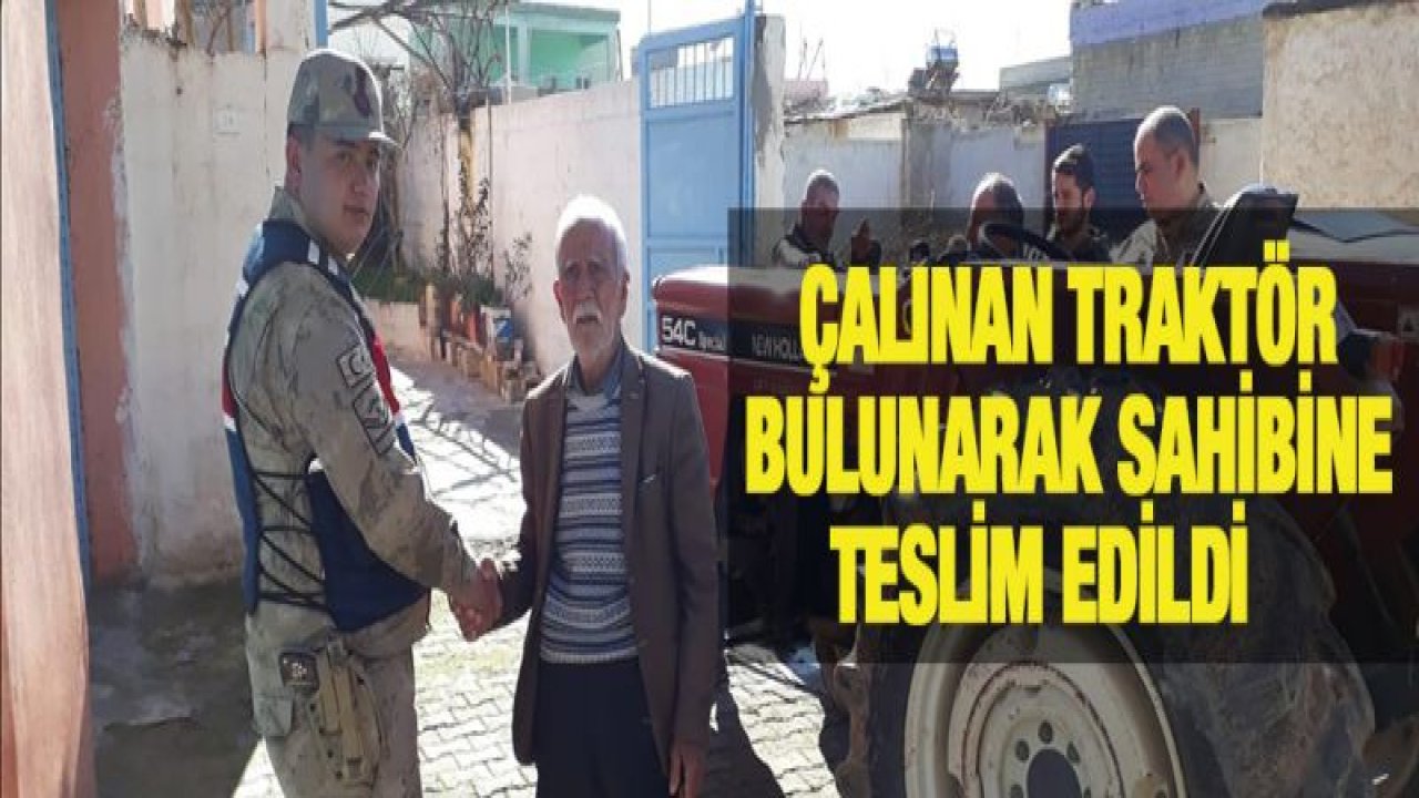 Traktör hırsızları yakalandı
