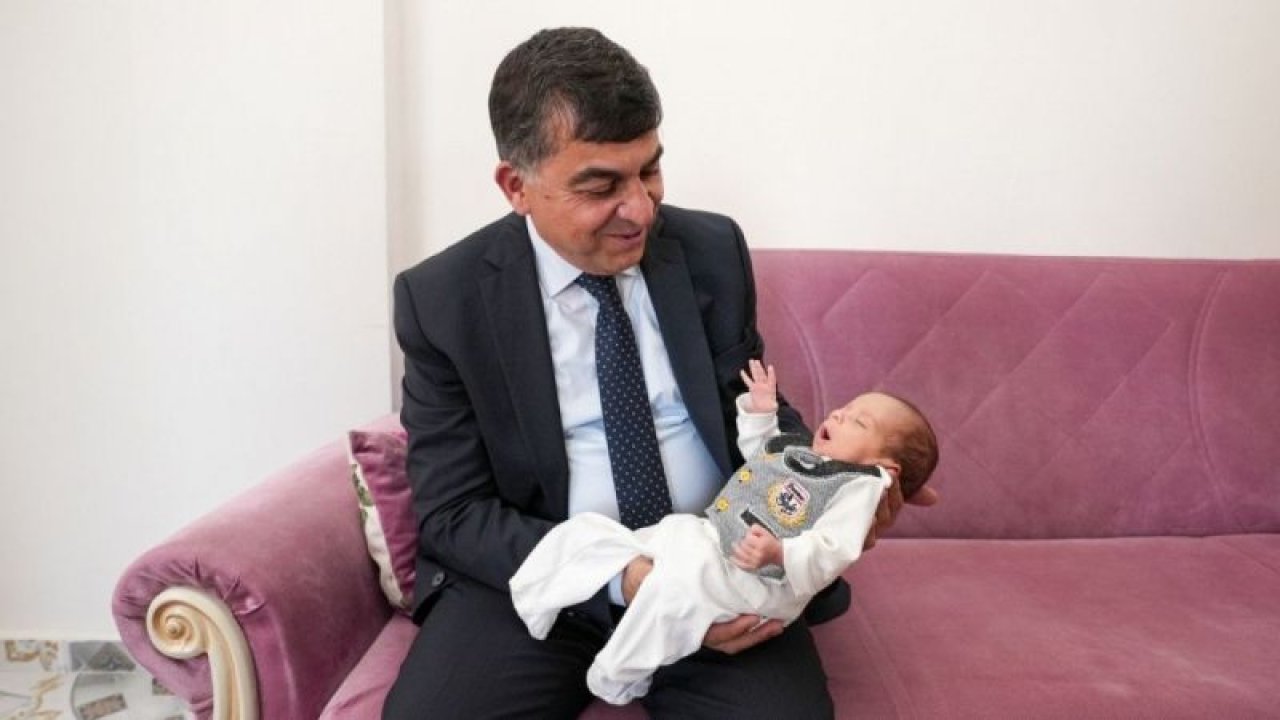 Şehitkamil Belediyesi'nden 16 bin bebeğe "hoş geldin" hediyesi