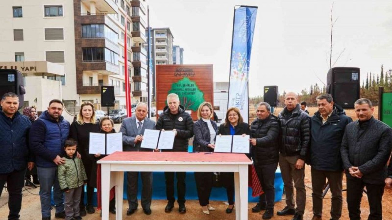 YeşilAntep projesi ile Şehirgösteren Mahallesi yeşile büründü