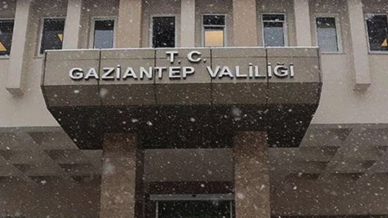 Gaziantep Valiliği Yasakları Duyurdu! O Alanlarda Yapılması YASAK!