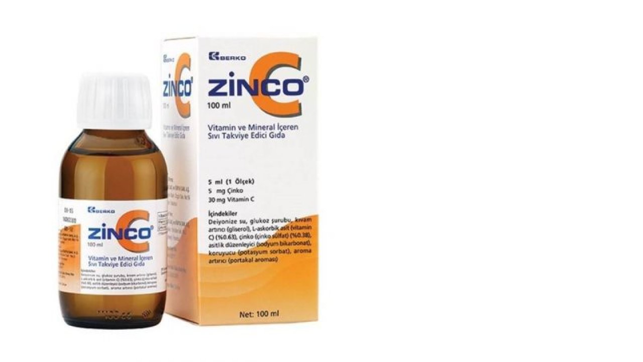 Zinco Şurup Ne İşe Yarar, Nasıl Kullanılır? Fiyatı 2023
