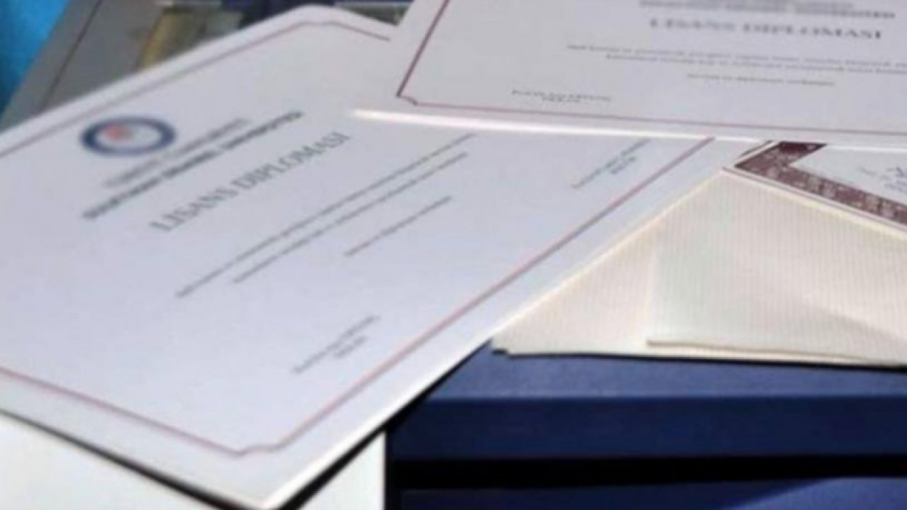 Gaziantep'te SAHTE DİPLOMA ŞOKU