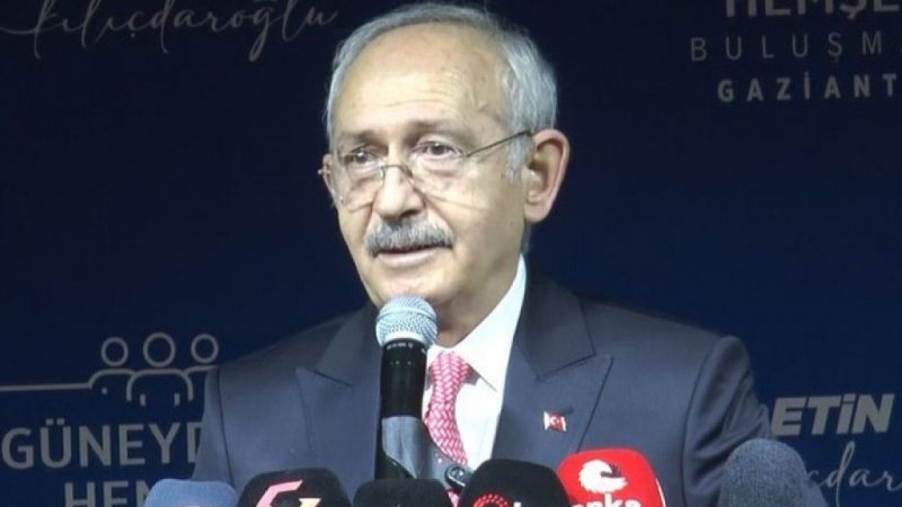 CHP lideri Kılıçdaroğlu Gaziantep’te olduğunu unutarak, "Şanlıurfa’da olmaktan son derece mutluyum" diyerek gaf yaptı...İşte O Anlar