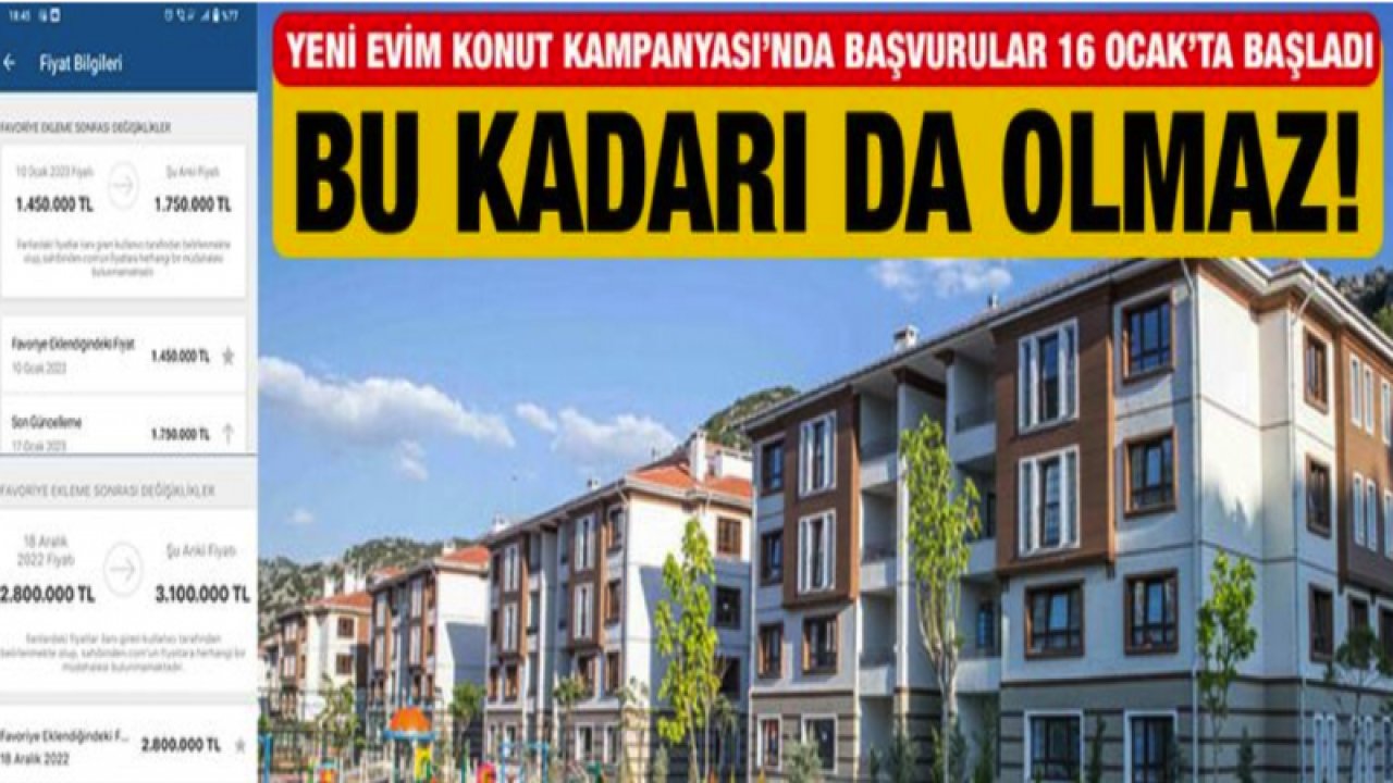 Gaziantep'te EV ALMAK ARTIK HAYAL! Gaziantep'te Konut Fiyatları Füze Gibi Yükseldi...