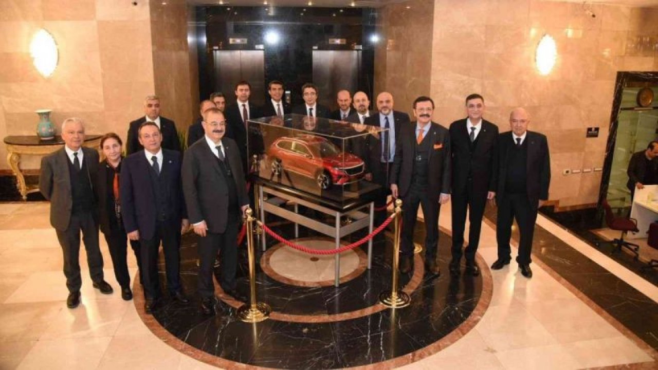 Gaziantep Sanayi Odası TOBB Başkanı Hisarcıklıoğlu’nu ziyaret etti