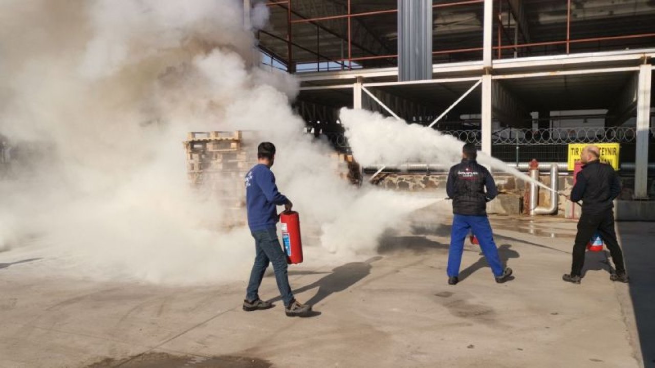 Gaziantep'te Kimyasal Biyolojik Radyolojik Nükleer Tehditler, deprem ve yangın tatbikatları gerçekleştirildi