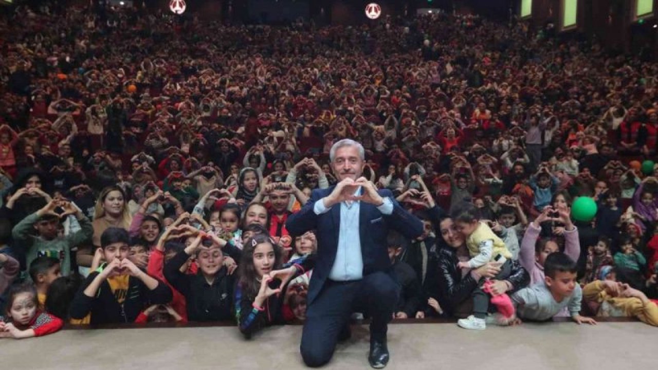Şahinbey’de çocuk şenliğine yoğun ilgi