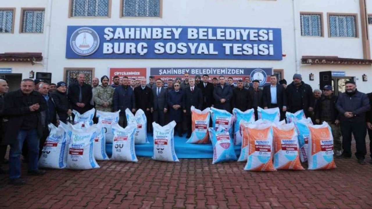 Şahinbey belediyesi'nde sosyal yardımlar sürüyor... Şahinbey’de çiftçilere 7 bin tonluk yem dağıtımı