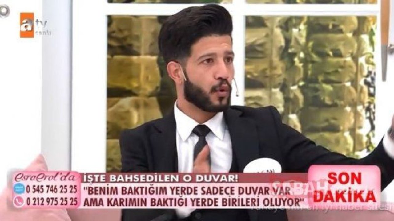 Esra Erol’da programında bu da iddia edildi! Hasan, eşinin odaklandığı duvarı çekti; Zeynep’in bir adama baktığı görüldü! Neler oluyor?