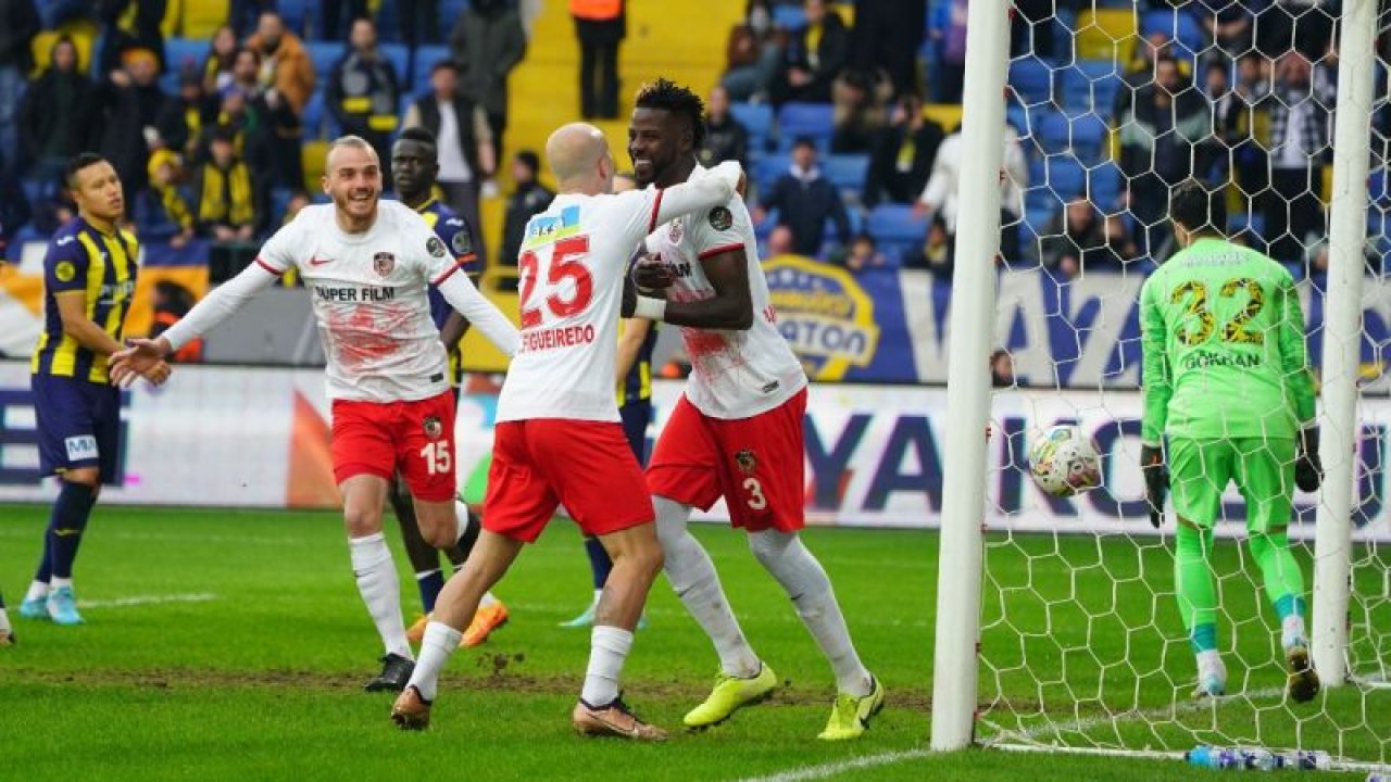 Gaziantep FK, 9 maçlık hasrete son verdi