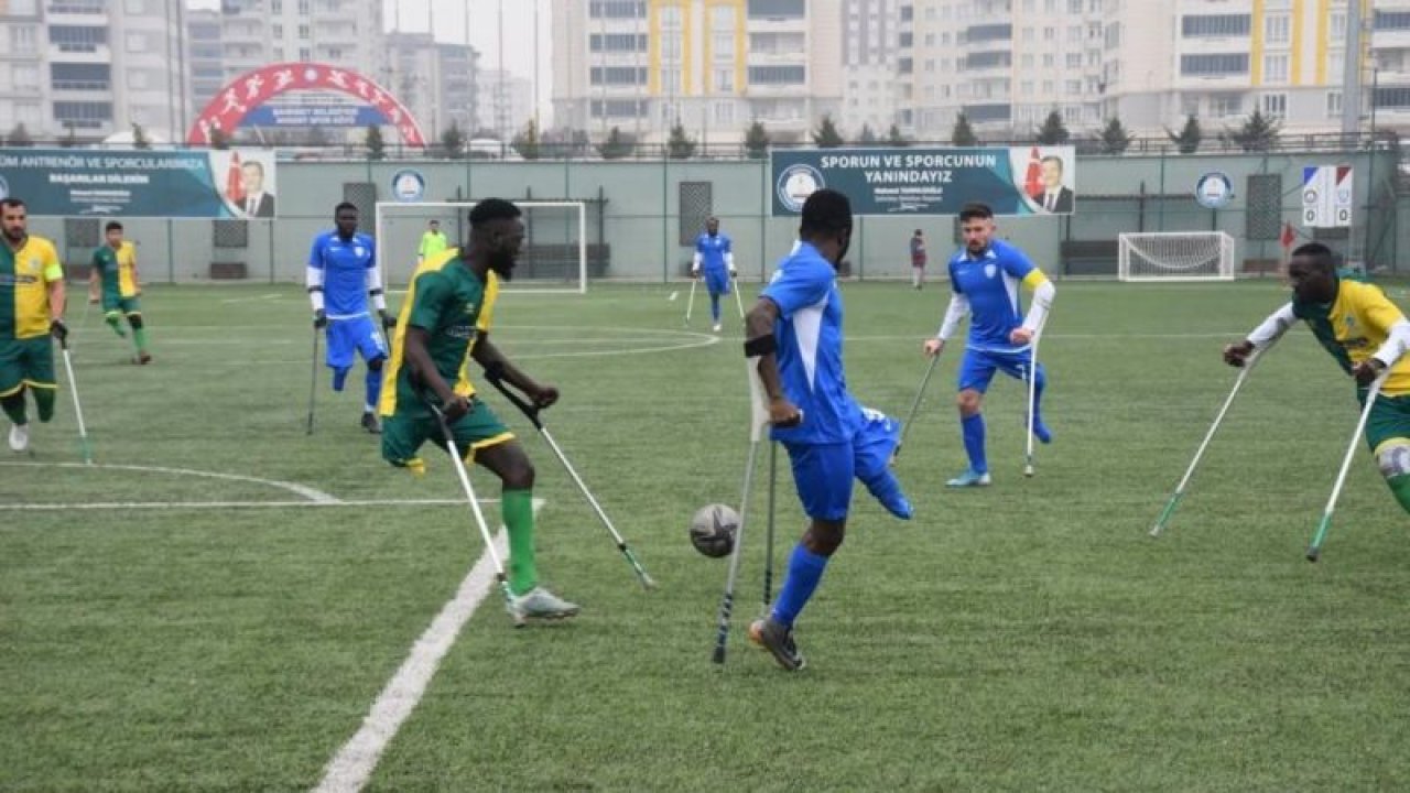 Şahinbey Ampute'den yürekleri ısıtan skor