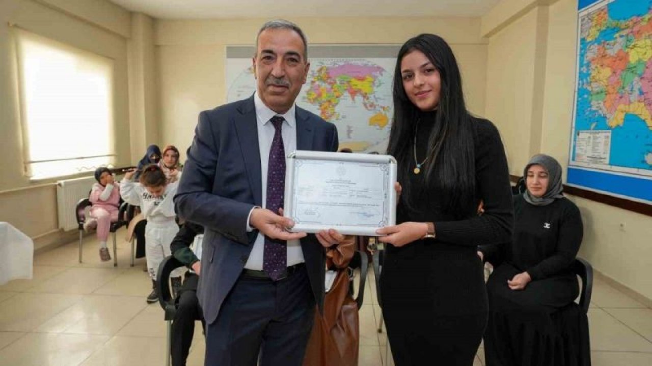 Şehitkamil’de sertifika heyecanı