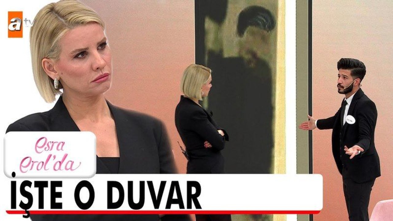 Esra Erol’da olmaz denilen her şey olmuştu; ancak böylesi hiç görülmemişti! Karısının duvardan iletişim kurduğunu iddia etti: “Benim kıskançlık seviyesi…”