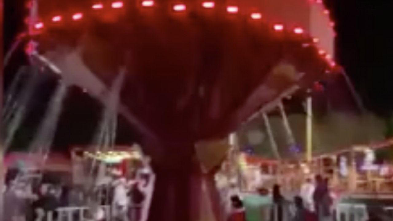 Eğlence parkında salıncak faciası