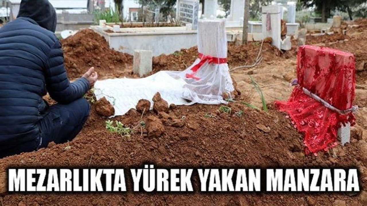 Gaziantep'te Mezarlıklarda yürek yakan manzara