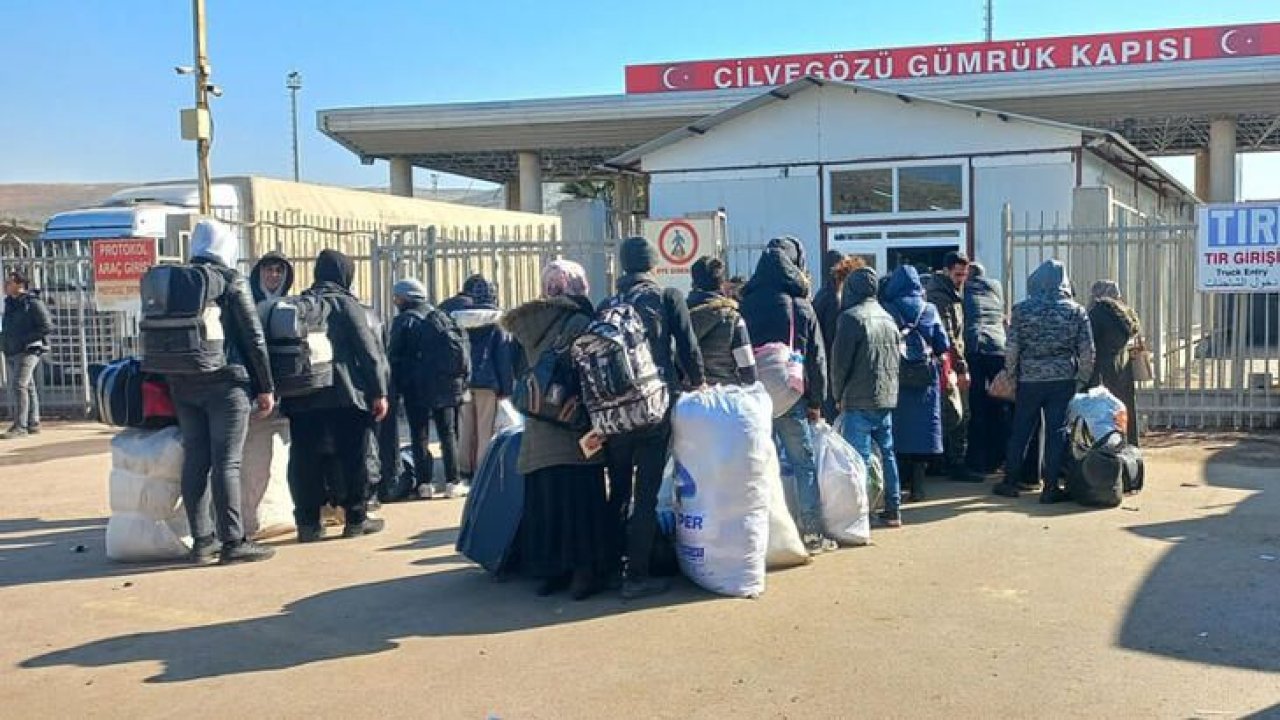 Gaziantep, Hatay, Kahramanmaraş'tan Binlerce Suriyeli Gidiyor...