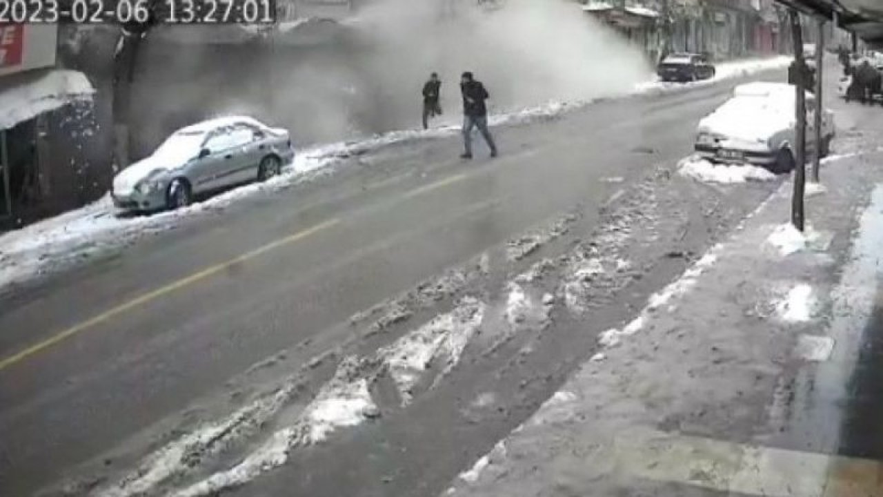 Malatya’da 13 kişiye mezar olan Yetiş Apartmanı’nın yıkılmaanları kameralara yansıdı