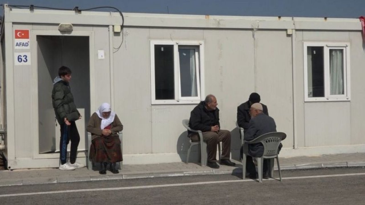 Nurdağı konteyner kentinde yaralar sarılıyor