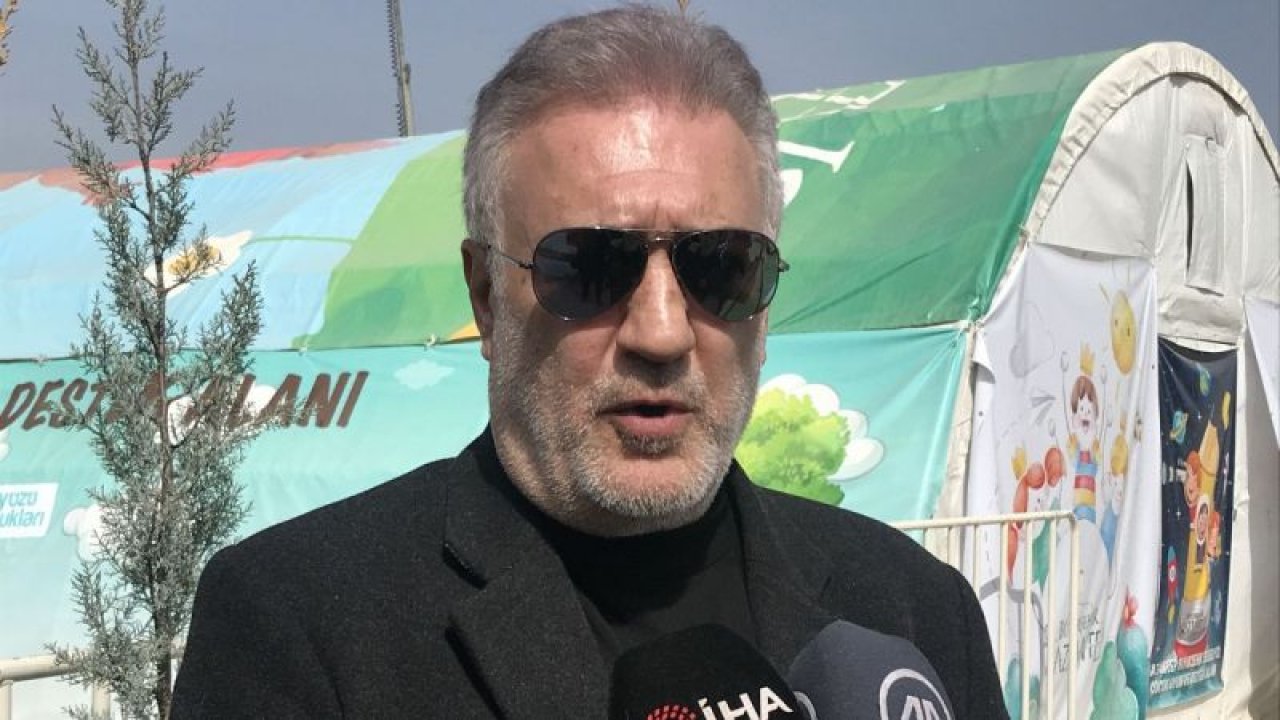 Sinema ve dizi oyuncuları Gaziantep'teki konteyner kentte çocuklarla bir araya geldi