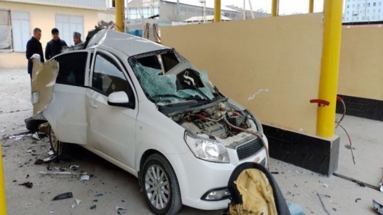 Patlayan LPG tankının parçaları havaya uçtu: 1 ölü